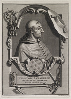 KG 11743
<br/>
Portret François Zabarelle, kardinaal van Florence
<br/>
<em>Picart, Bernard (1673-1733)</em>